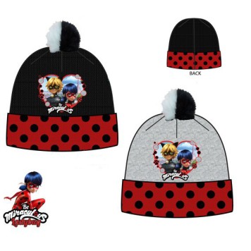 Miraculous Ladybug Heart children's hat 52-54 cm