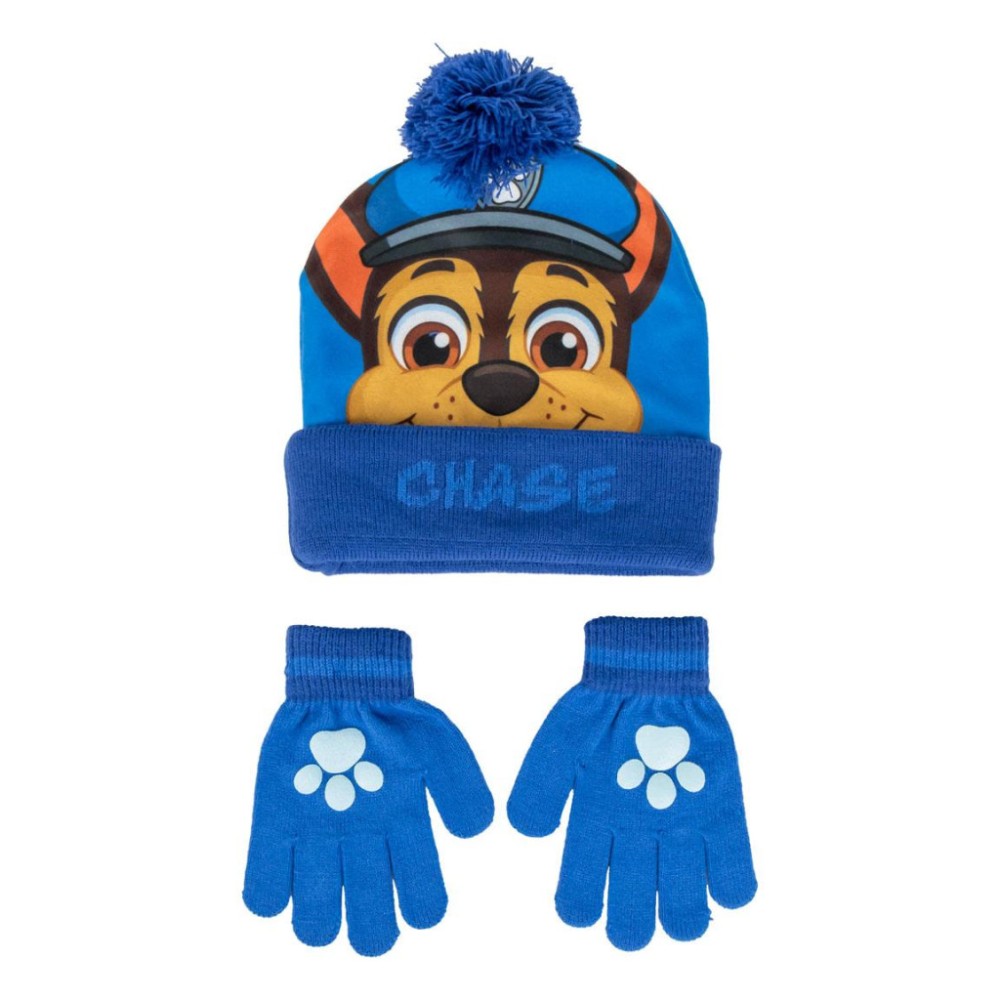 Paw Patrol Chase kids hat+ gloves set