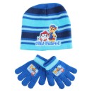 Paw Patrol Ready Winter children's hat + gloves set