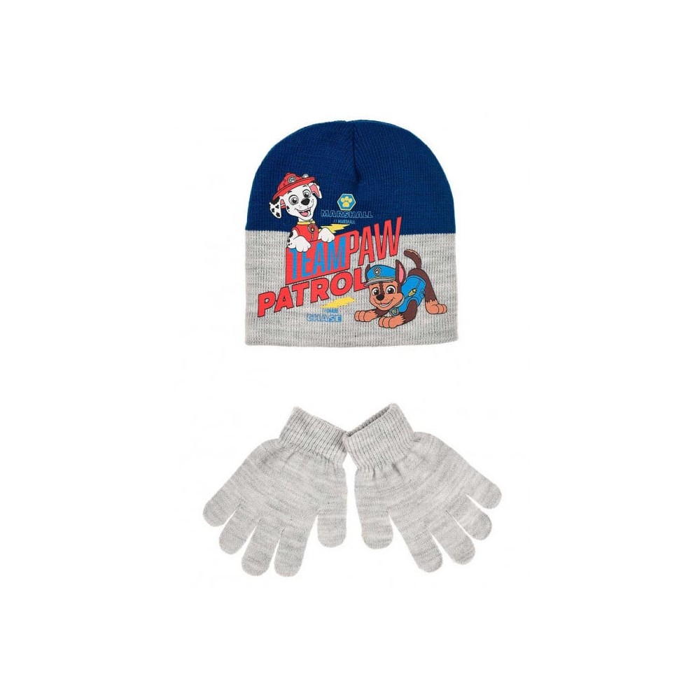 Paw Patrol children's hat + glove set 52 cm
