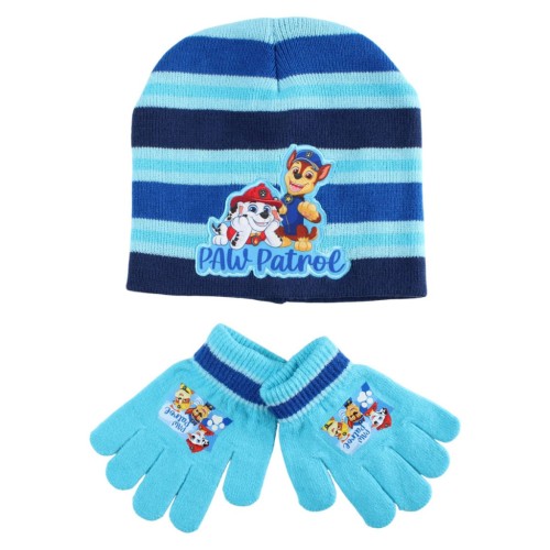 Paw Patrol Team Winter children's hat + gloves set