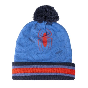 Spiderman Blue kids hat+ gloves set