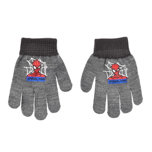 Spiderman Grey children's gloves