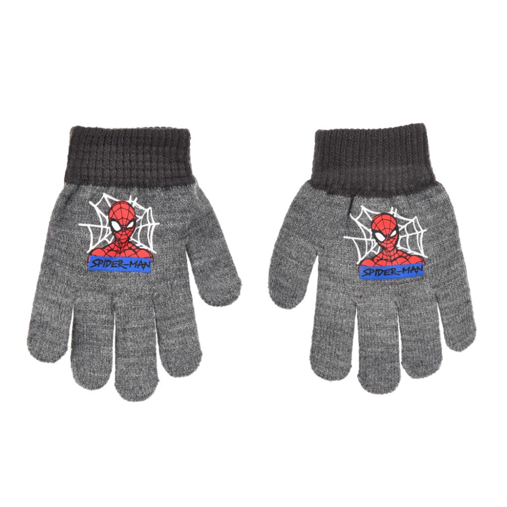 Spiderman Grey children's gloves