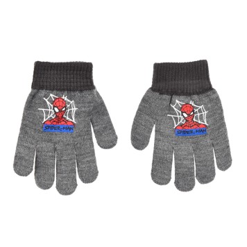 Spiderman Grey children's gloves
