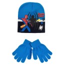 Spiderman Hero kids hat + glove set 52-54 cm