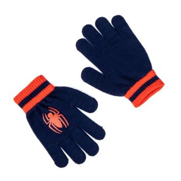 Spiderman Red kids hat+ gloves set