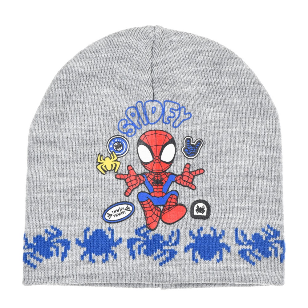 Spiderman Spidey Grey children's hat 52 cm