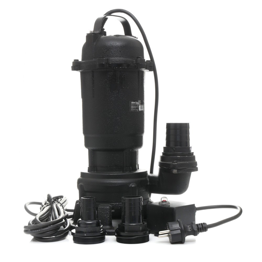 POMPE À EAU SUBMERSIBLE AVEC BROYEUR 3200W POMPE À EAU SUBMERSIBLE AVEC BROYEUR 3200W