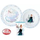 Disney Frozen Royally Cool Christmas Apron and Plastic Dinner Set
