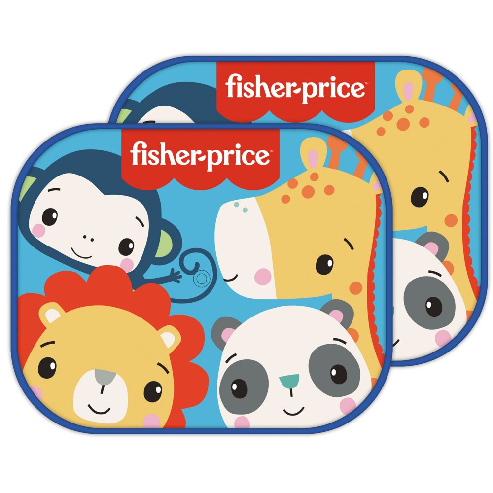Fisher-Price Animals sunshade for window set of 2