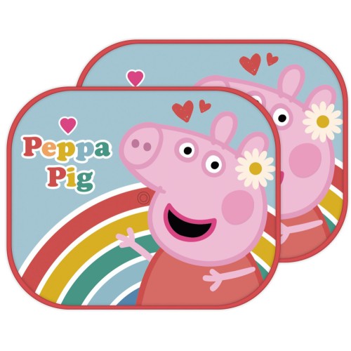 Peppa Pig Rainbow sunshade for windows, set of 2