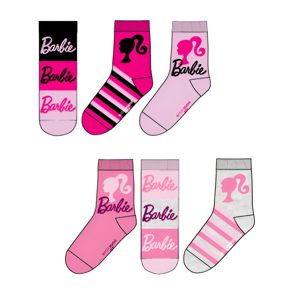 Barbie Caption children's socks 23-34
