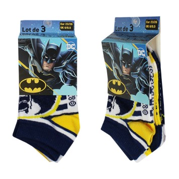 Batman kids no-show socks 23-34