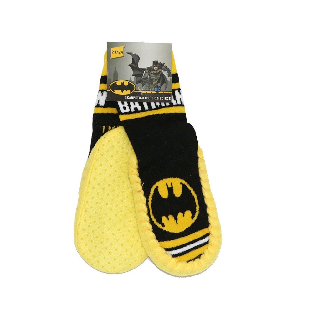 Batman leather-soled socks 23-28