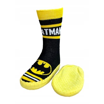 Batman leather-soled socks 23-28