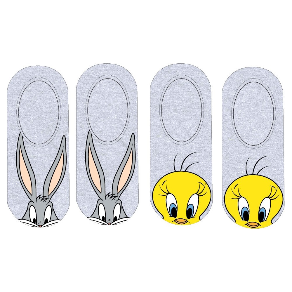 The Looney Tunes Kids Ankle Socks 31-38