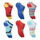 Avengers children's invisible socks 23-34