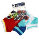 Avengers children's invisible socks 23-34