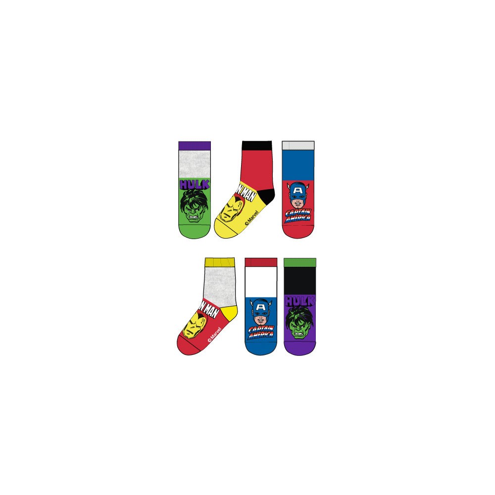 Avengers Force children's socks 23-34