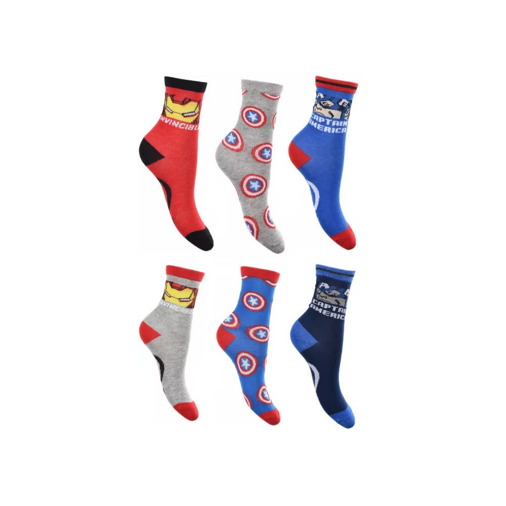 Avengers kids socks 23-34