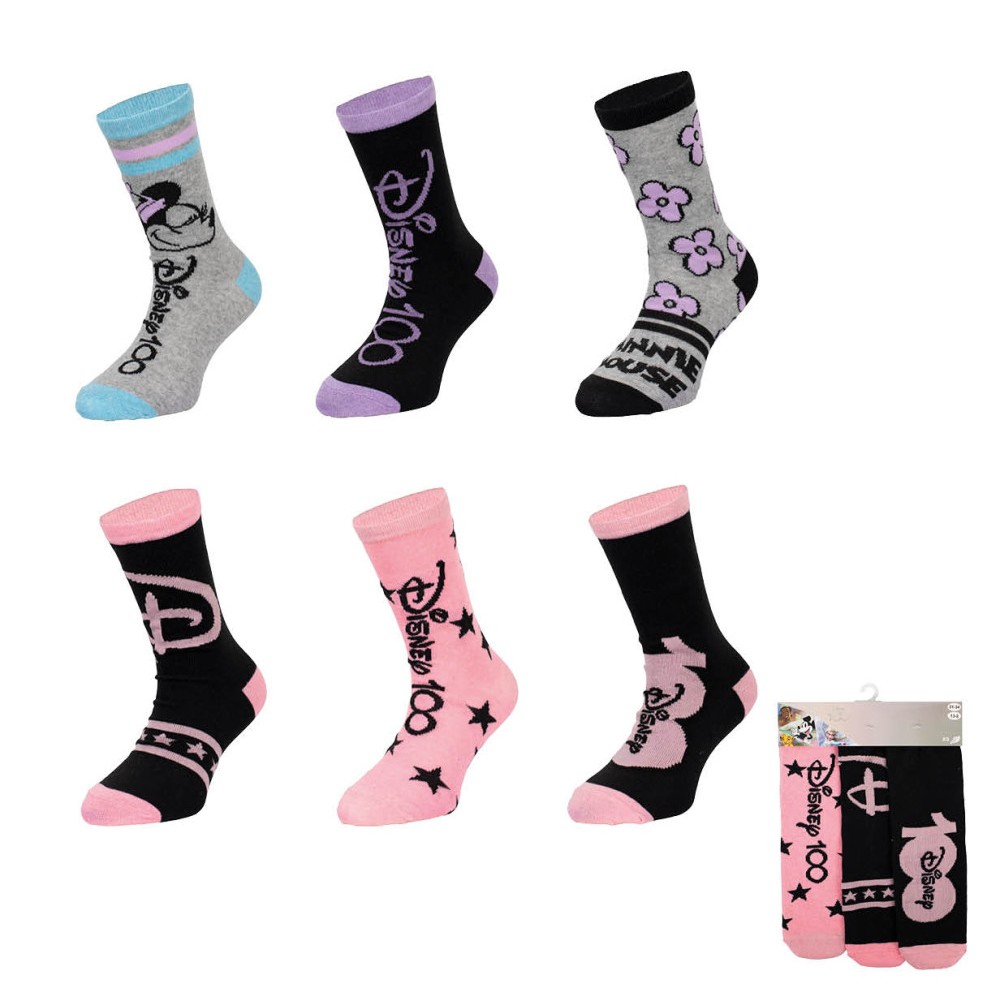 Disney 100 children's socks 23-34