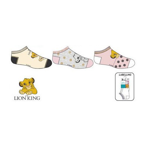 Disney The Lion King Kids Ankle Socks 23/26