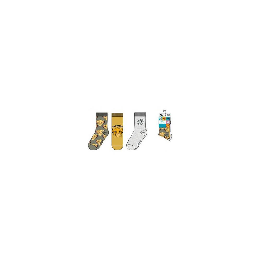 Disney The Lion King Kids Socks 27/30