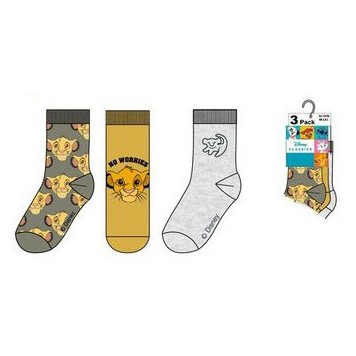 Disney The Lion King children's socks 31/34
