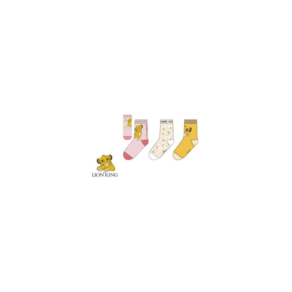 Disney The Lion King kids socks 31/34