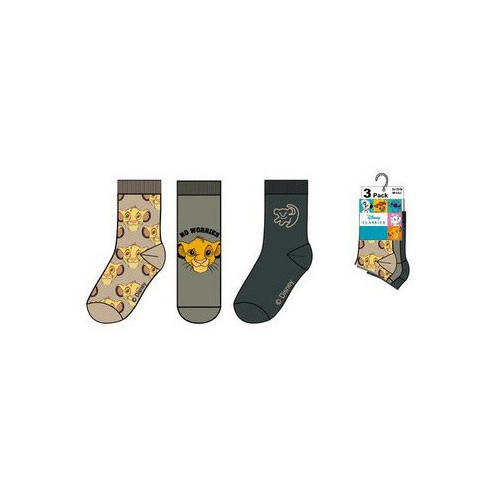 Disney The Lion King Kids Socks 27/30