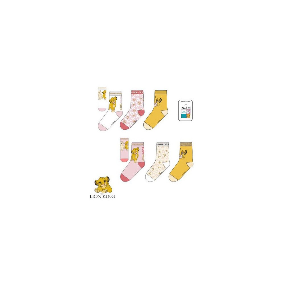 Disney The Lion King kids socks 23-34
