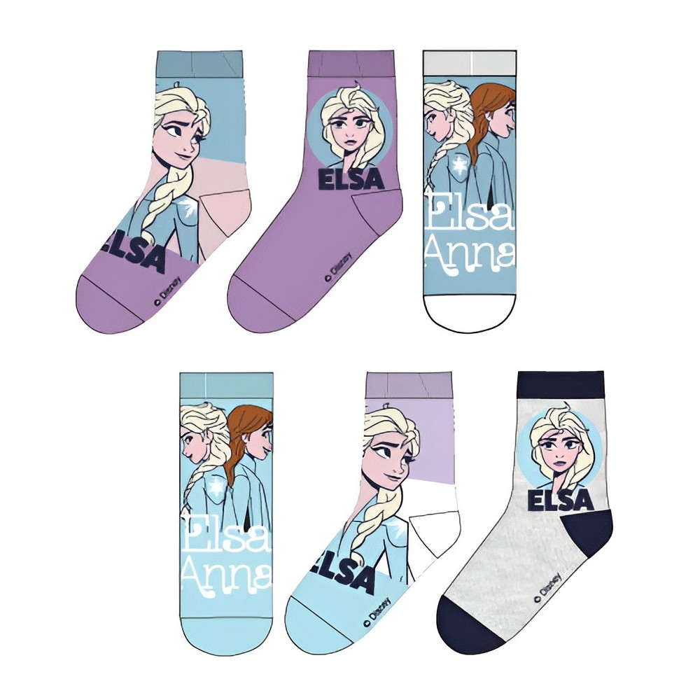 Disney Frozen Elsa children's socks 23-34