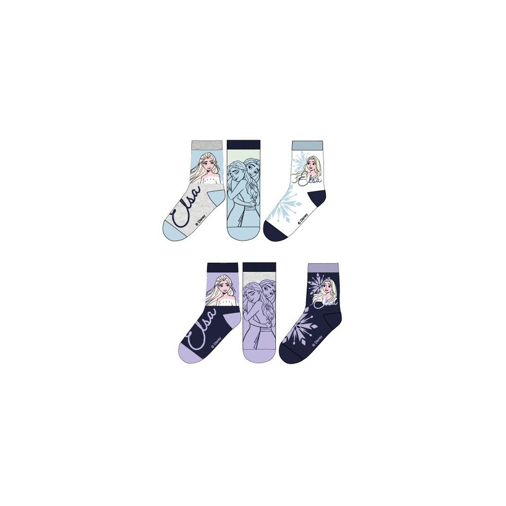 Disney Frozen kids socks 23-34