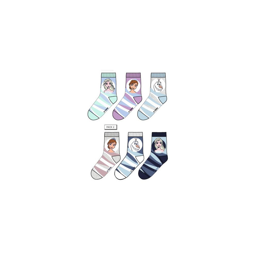 Disney Frozen children's socks 23-34