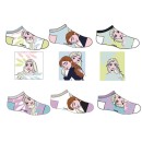 Disney Frozen Leaf kids sneaker socks 23-34