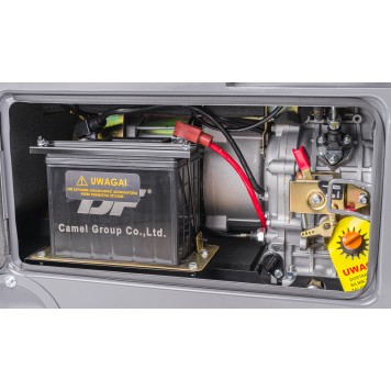 Agregat PRĄDOTWÓRCZY Diesel 6,5kW 230V 400V ATS PM-AGR-6500MD