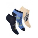 Disney Frozen kids no-show socks 23-34