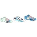 Disney Frozen Ocean Blue children's no-show socks 23/26
