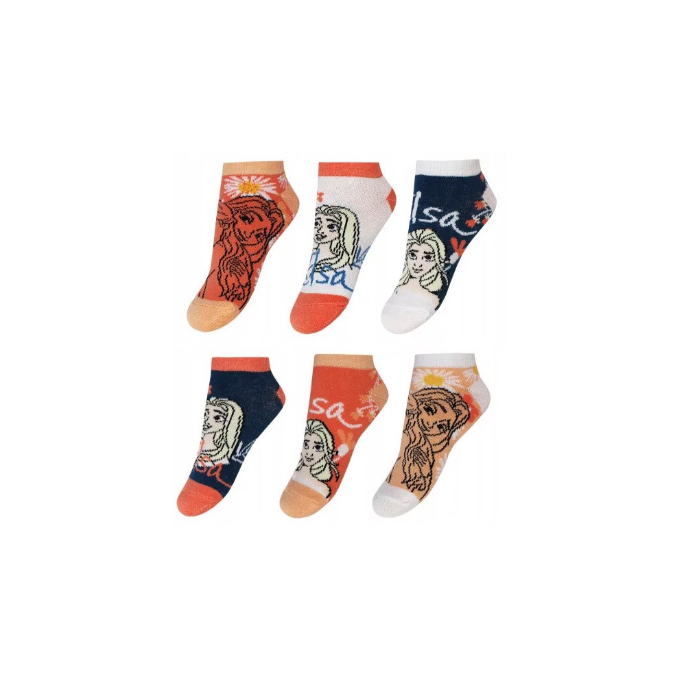 Disney Frozen Picnic children's ankle socks 23-34