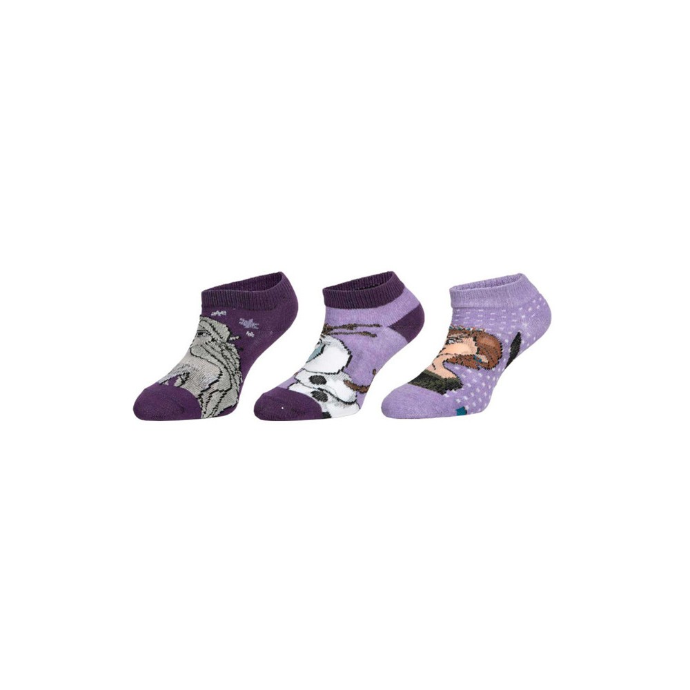 Disney Frozen Purple children's low-cut socks 23/26