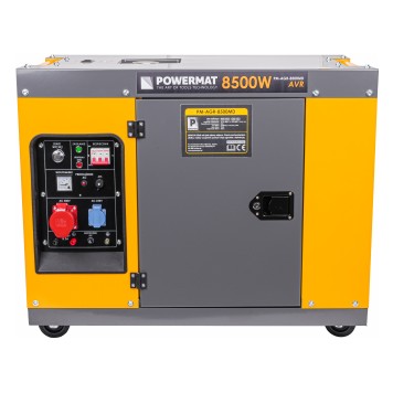 Agregat PRĄDOTWÓRCZY Diesel 8,5kW 230V 400V ATS PM-AGR-8500MD