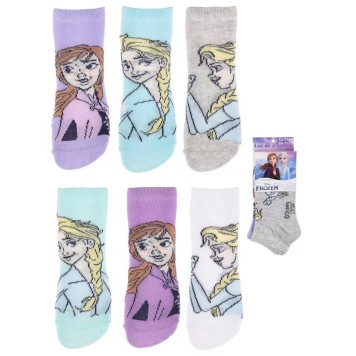 Disney Frozen Spark children's invisible socks 23-34
