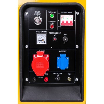 Agregat PRĄDOTWÓRCZY Diesel 8,5kW 230V 400V ATS PM-AGR-8500MD
