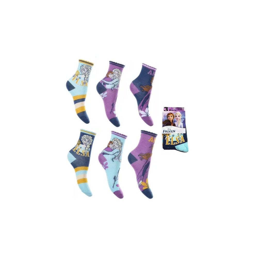 Disney Frozen children's socks 23-34