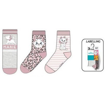 Disney Marie Cheetah Spots children's socks 31/34