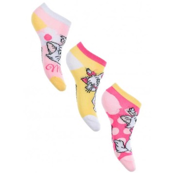 Disney Marie children's no-show socks with cat pattern 23-34