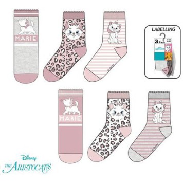 Disney Marie kids socks 23-34