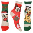 Disney Mickey  & Pluto Christmas Kids Socks 23-34