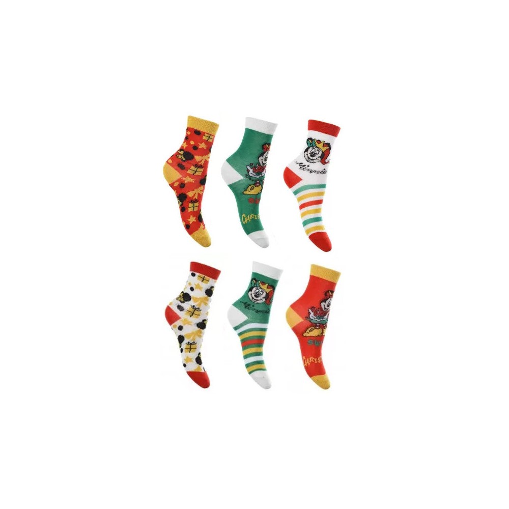 Disney Mickey and Minnie Gift Karácsonyi gyerek zokni 23-34